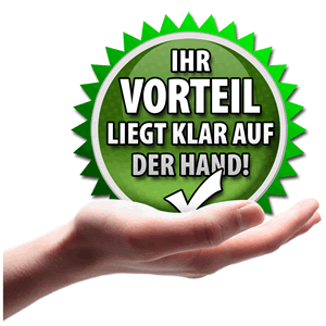Ihr Vorteil liegt klar auf der Hand
